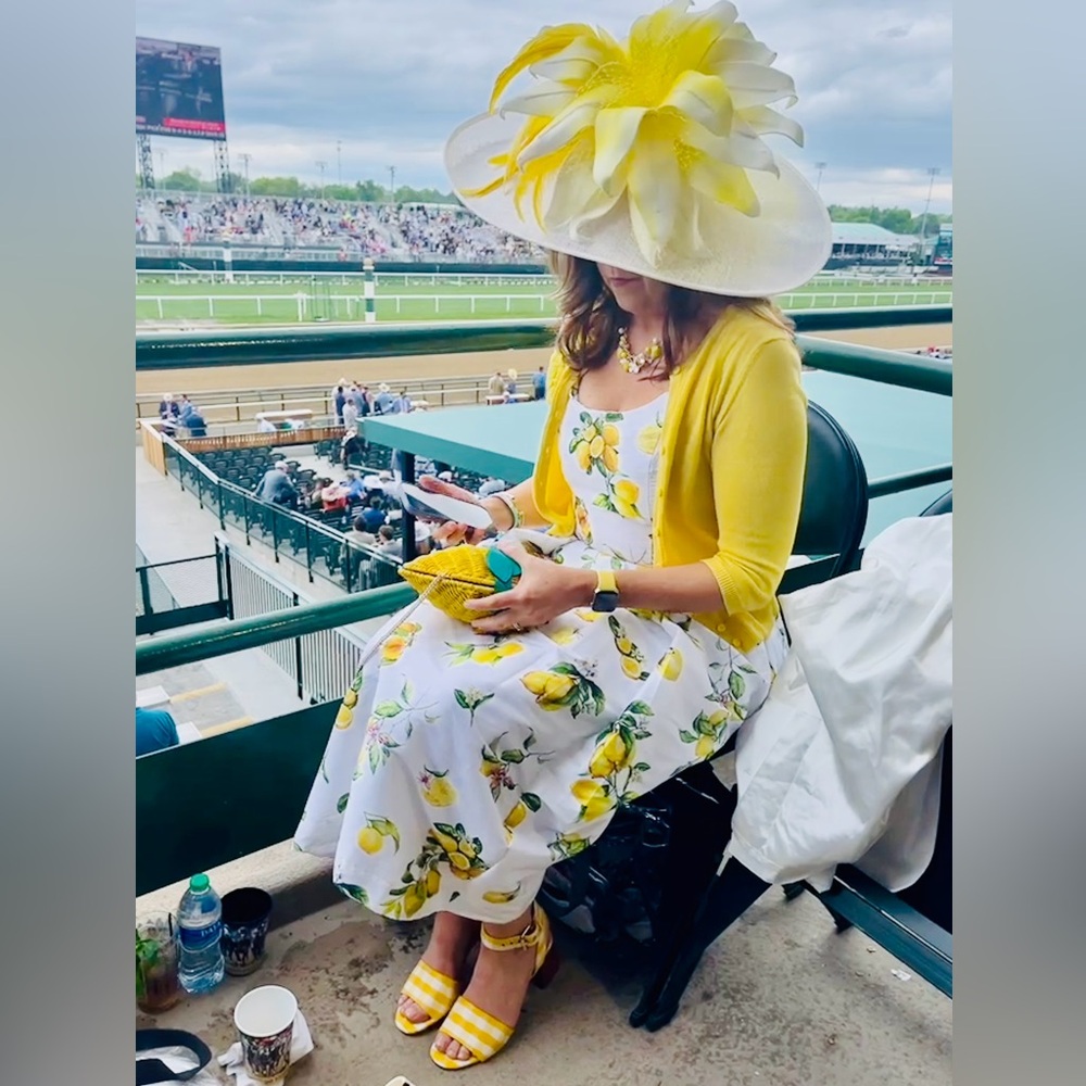 Lemon Print Dress